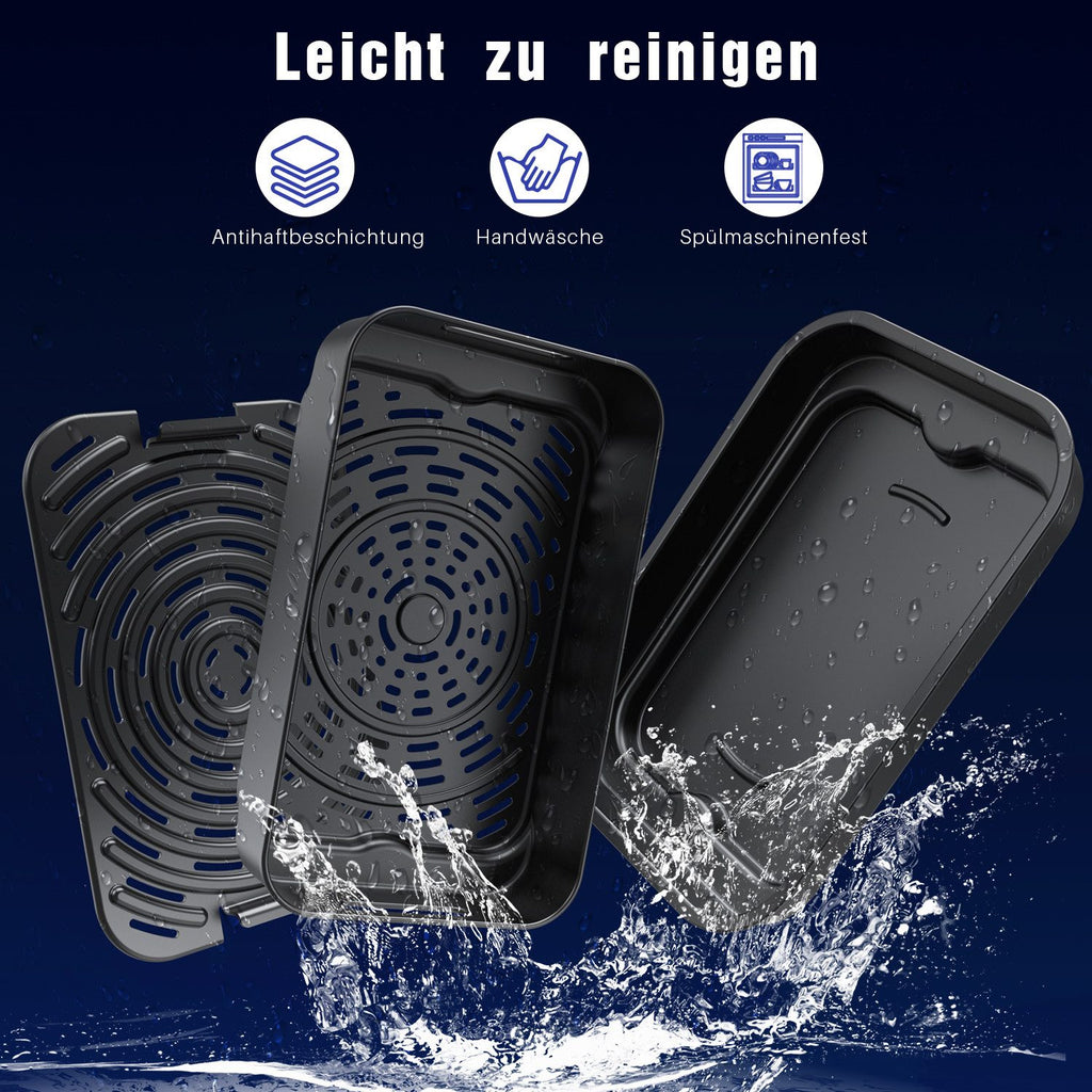 OYAJIA Heißluftfritteuse & Elektrogrill 2in1