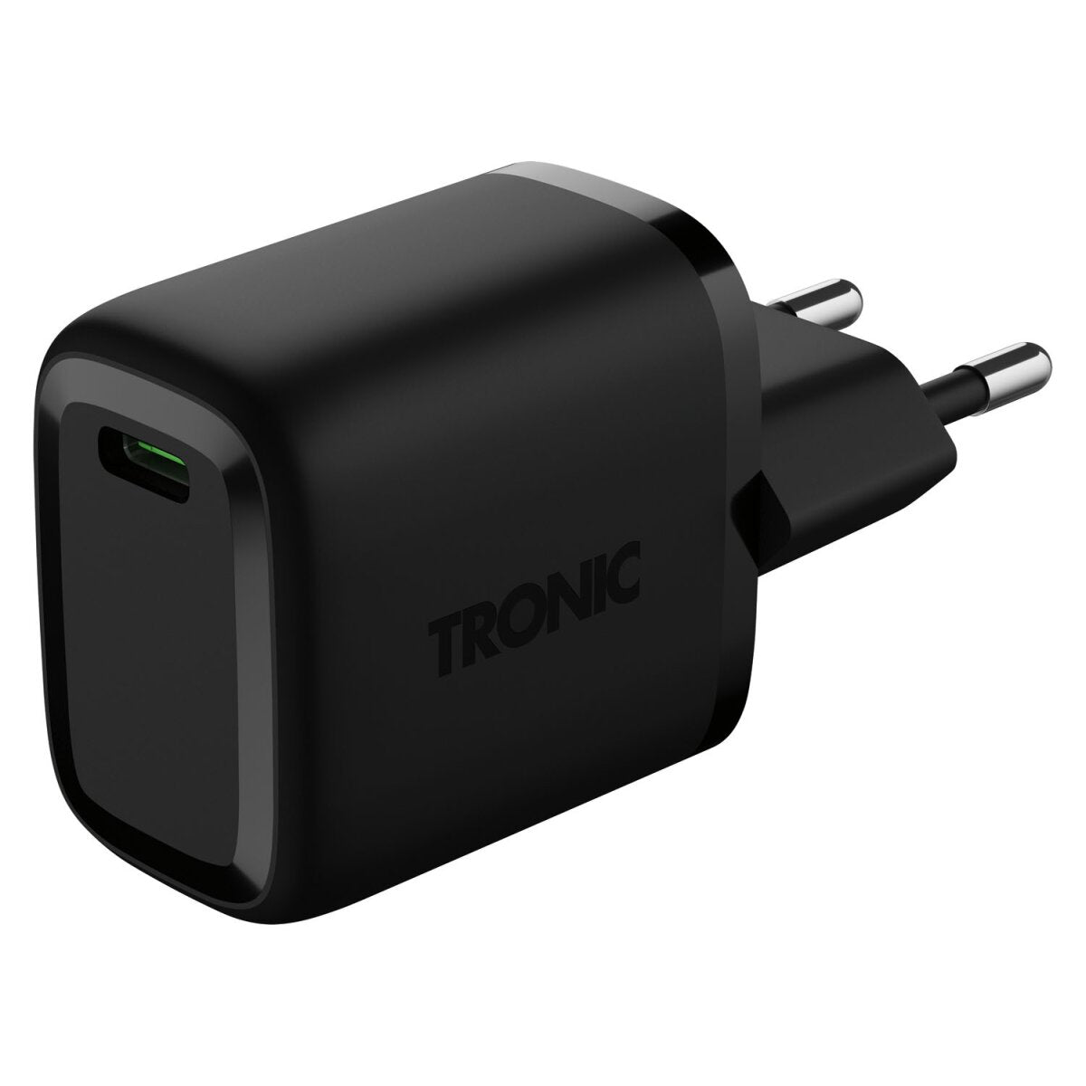 TRONIC® Ladepad QI Dual, mit Metallrahmen, inkl. 30 W Netzteil (schwarz) - Image 4