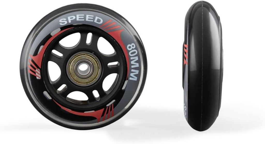 CRIVIT Jugend Inlineskates, Größe 37-41 (schwarz/rot) - Image 2